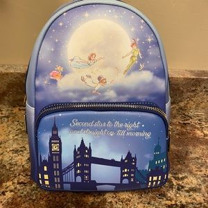 New Loungefly Disney Peter Pan mini backpack